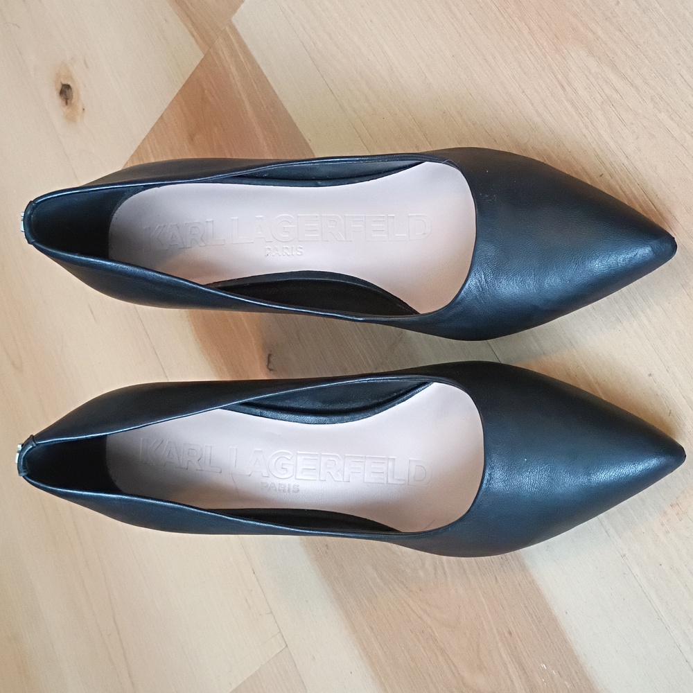 Karl Lagerfeld Paris Glora Classic Pointed Toe Heel